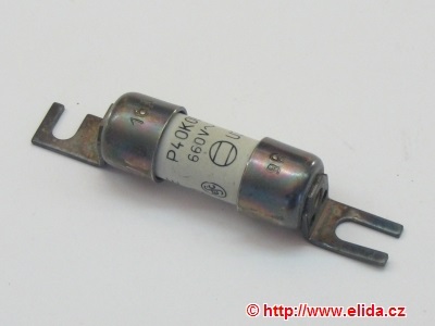 pojistka P40 K 06    16A    gR